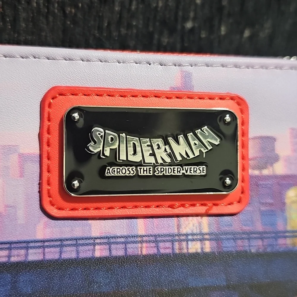 NWT Loungefly Spiderman Wallet Across the Spider-verse Gwen Universal Studios